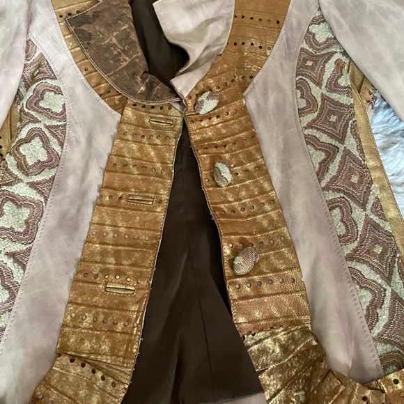 Save The Queen Panel Blazer Women size M - Picture 2 of 9